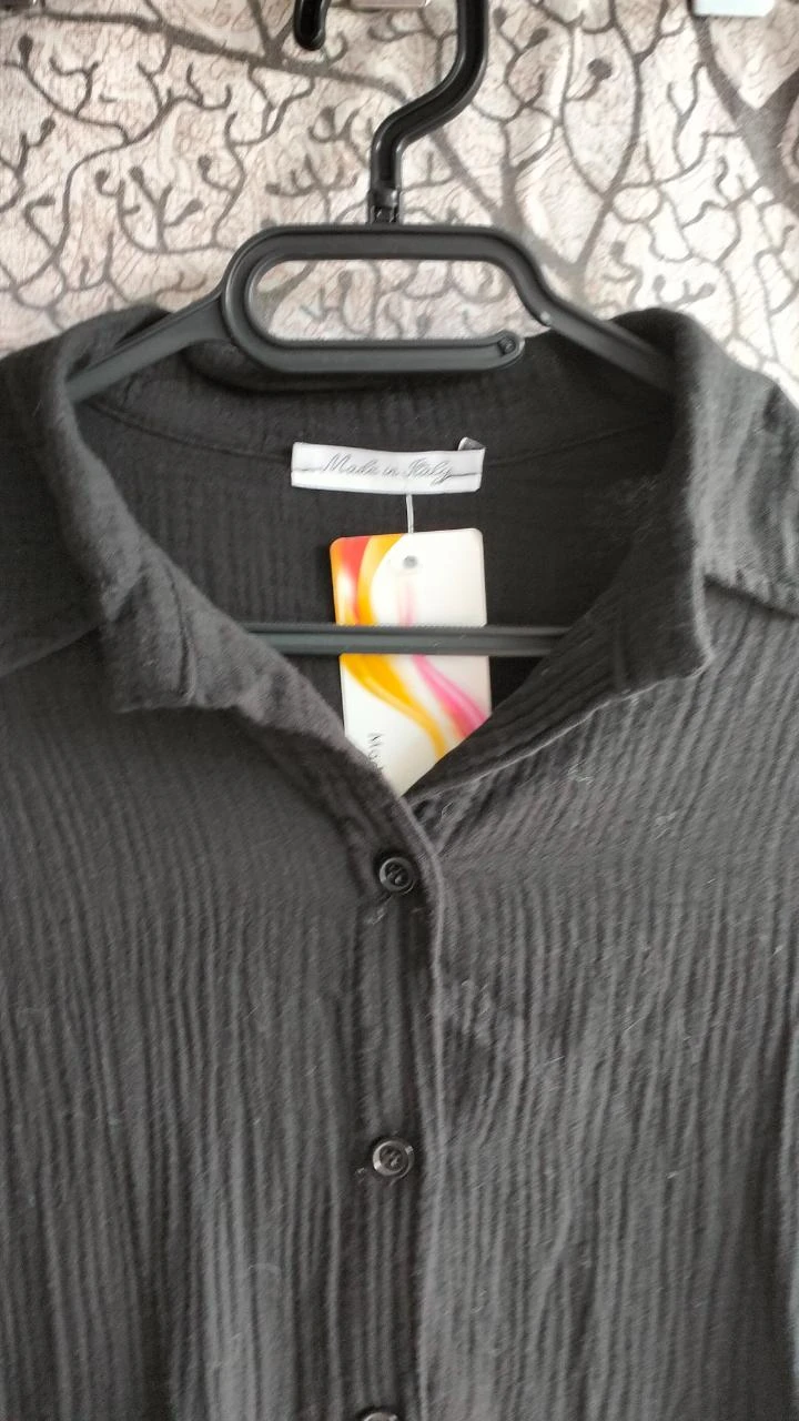 camisa larga negra – photo 2